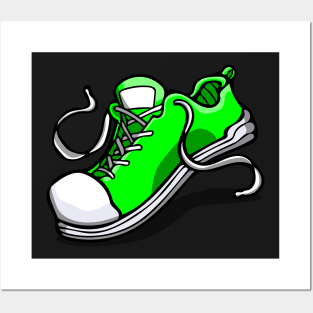 Green Shoe *RGB Collection* Posters and Art